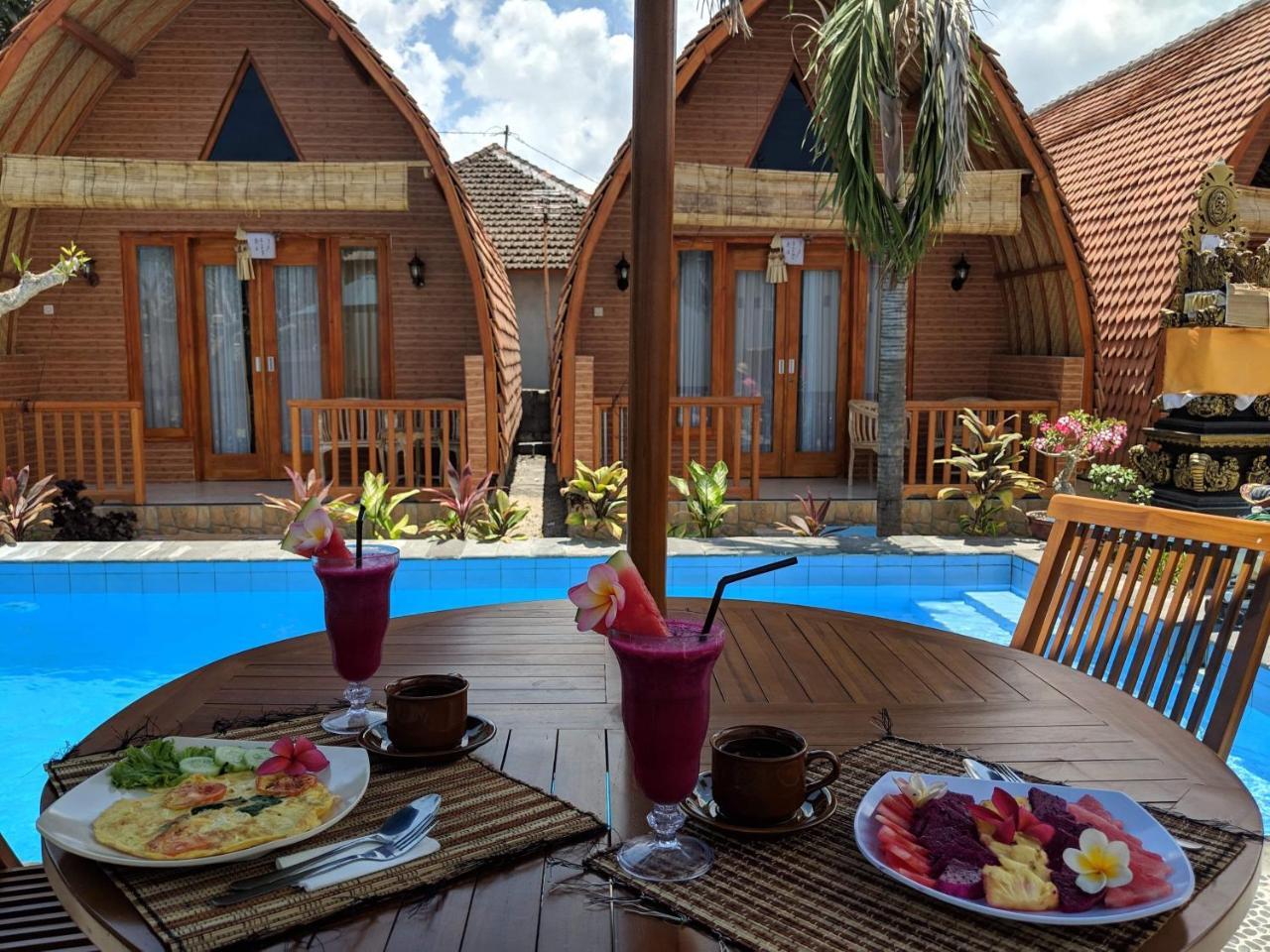 Q Rimbuk Bungalow Hotel Toyapakeh Ngoại thất bức ảnh